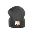 thumbnail image 1 of Polo Ralph Lauren English Bulldog Knit Cuffed Hat One Size, 1 of 4