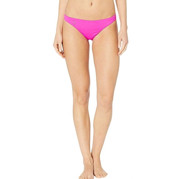 Polo Ralph Lauren FUCHSIA Modern Solids Devin Bikini Swim Bottom, US X-Small