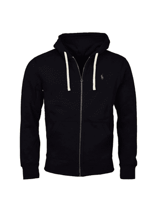 Ralph lauren black and red hoodie hotsell