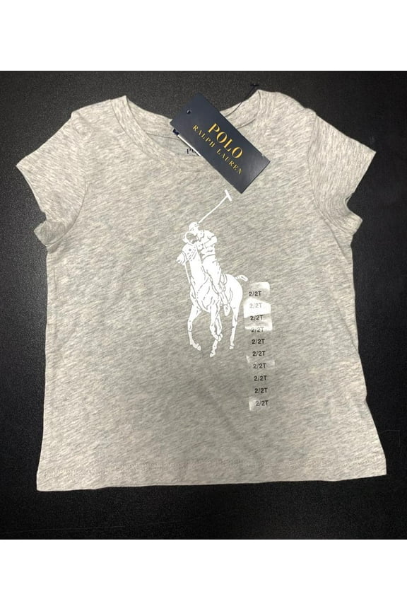 GREY HEATHER Boy's S/S T-shirt, US 2/2T