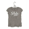 thumbnail image 1 of Polo Ralph Lauren GREY HEATHER Girl's S/S T-Shirt, US 6, 1 of 1