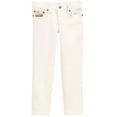 thumbnail image 1 of Polo Ralph Lauren Girls BEIGE Waverly Straight Embroidered Jeans 10 Girl, 1 of 9