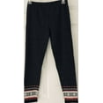 thumbnail image 1 of Polo Ralph Lauren Girls BLACK MULTI Nordic Print Jersey Leggings L(12-14), 1 of 2