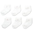 thumbnail image 1 of Polo Ralph Lauren Girls Crew Socks Polo Player & Gripper Bottoms White 6-12M, 1 of 2