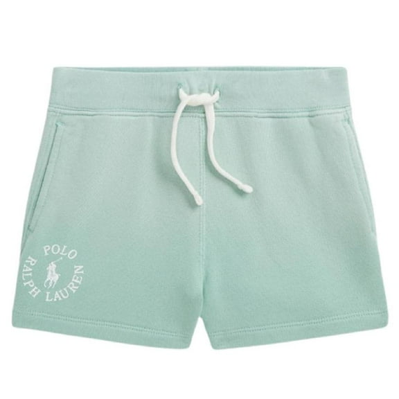 Polo Ralph Lauren Girls Embroidered Logo Cotton Shorts, Size Small