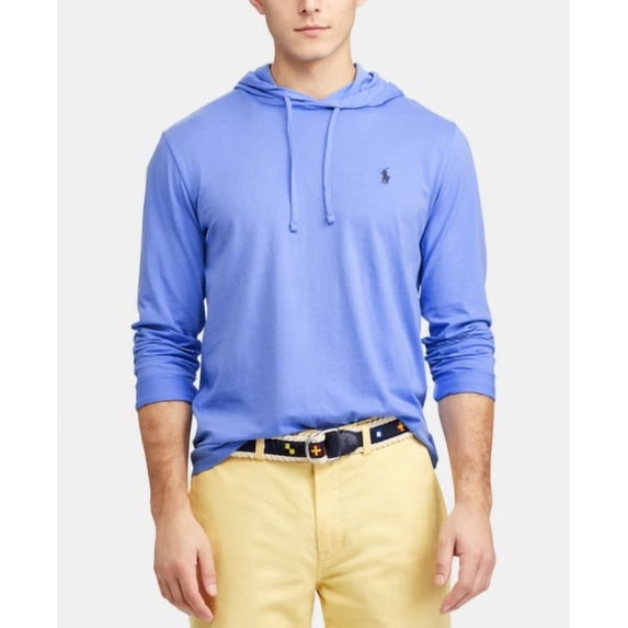 Polo Ralph Lauren HARBOR ISLAND BLUE Men's Big & Tall Hooded T-Shirt, US 2XT