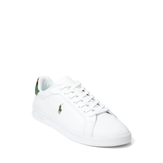 Polo Ralph Lauren Heritage Court II 809900935001 Mens White Leather Shoes DWA879