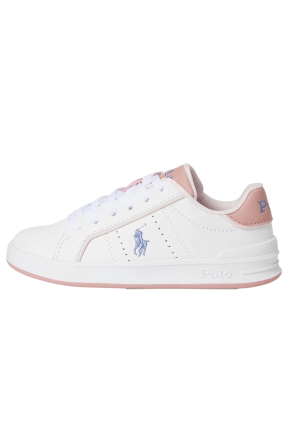 Heritage Court III EZ White/Pink RL00558112T Toddler Size 7