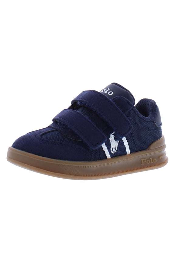 Heritage Court III T-Toe EZ Infant/Toddler Shoes Size 7, Color: Navy/White