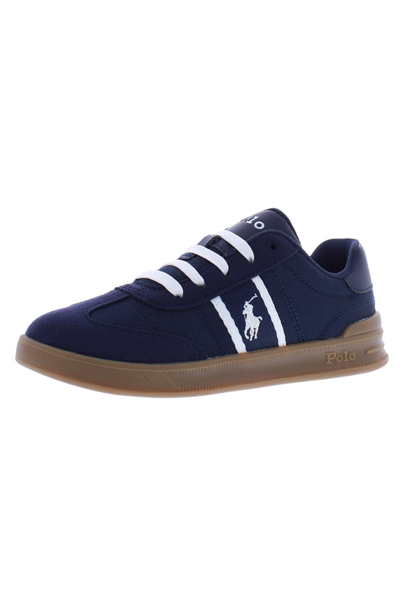 Heritage Court III T-Toe PS Boys Shoes Size 13, Color: Navy/White