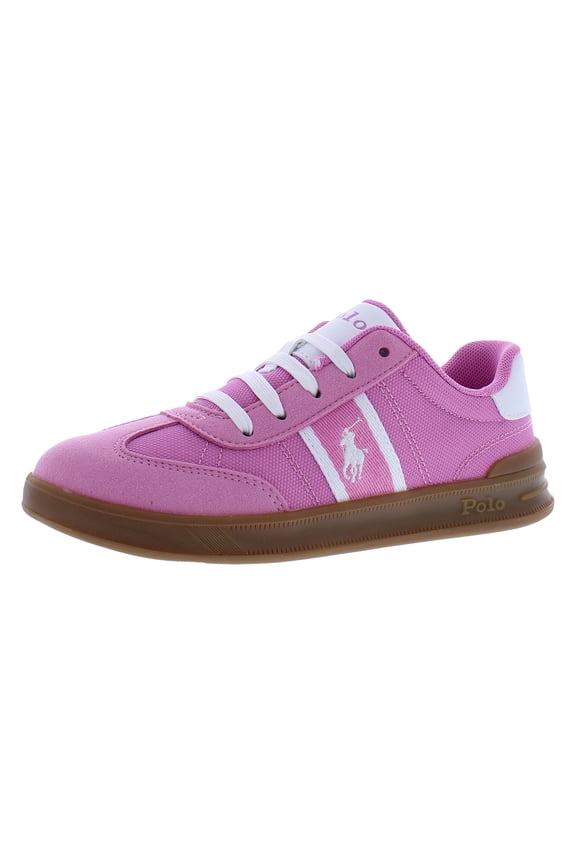 Heritage Court III T-Toe PS Girls Shoes Size 11, Color: Pink/White