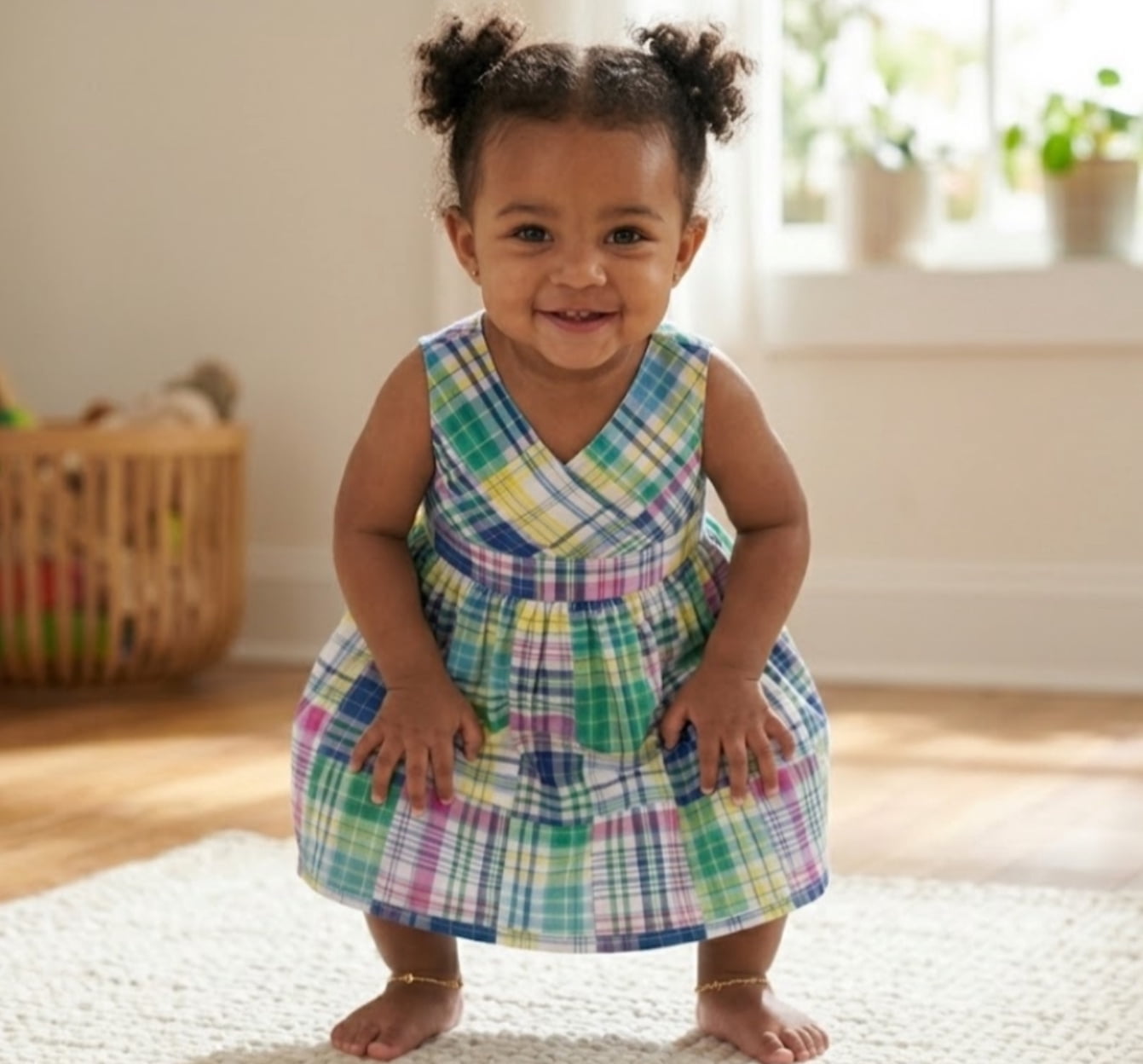 polo infant dress Ralph Lauren Baby Girl 6 Months Pink Short Sleeves Pleats Button Up Tiered ruffled hem POLO RALPH LAUREN Girls Short