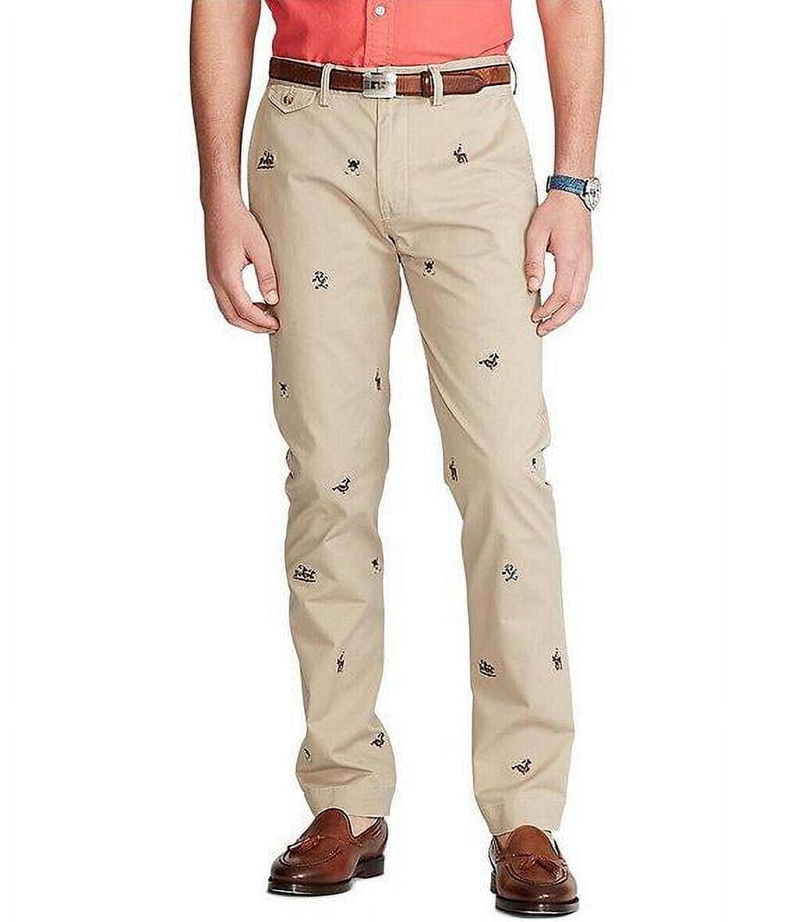 Polo stretch straight fit cheap pants