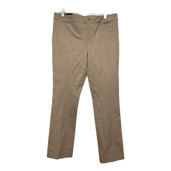 Polo Ralph Lauren KHAKI Women's Modern Straight Pant, US 14