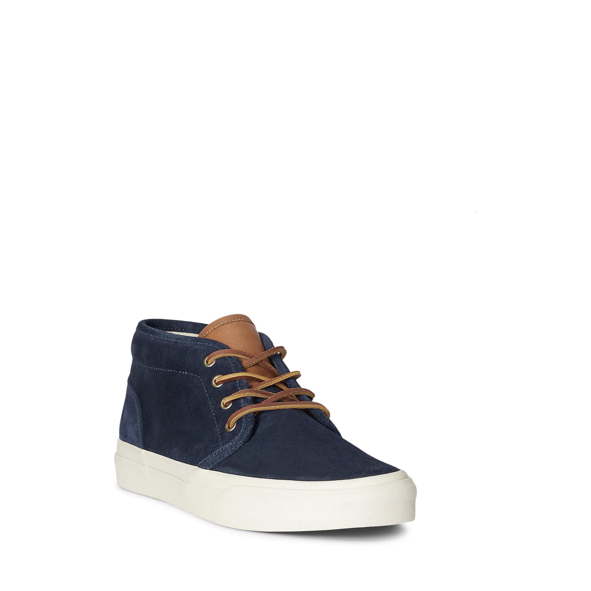 Polo Ralph Lauren Keaton Chukka Men 11.5 Sneakers Hunter Navy Mid-Top Shoes New Ralph Lauren - Brandclub - POLO RALPH LAUREN Keaton Chukka  main image 3