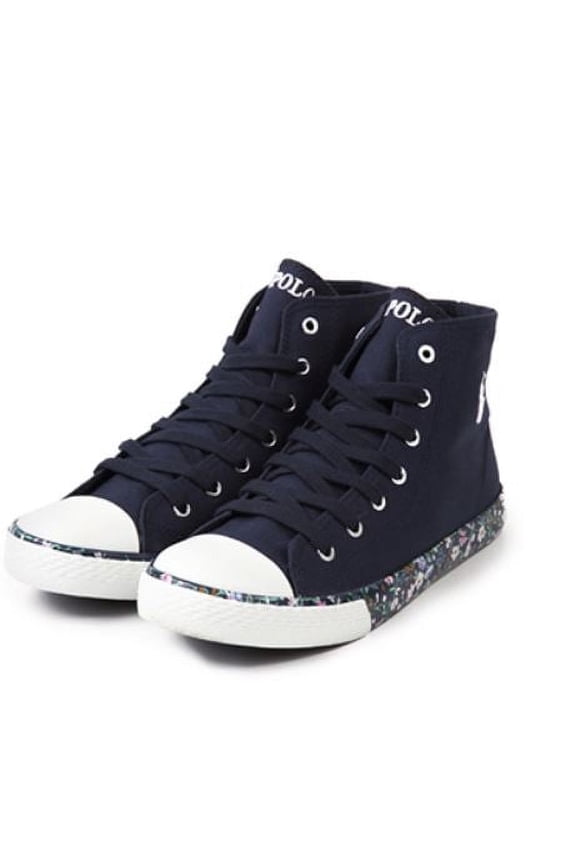 Kids Girl's Slone Mid Multi Floral Sneaker, 5, NWOB