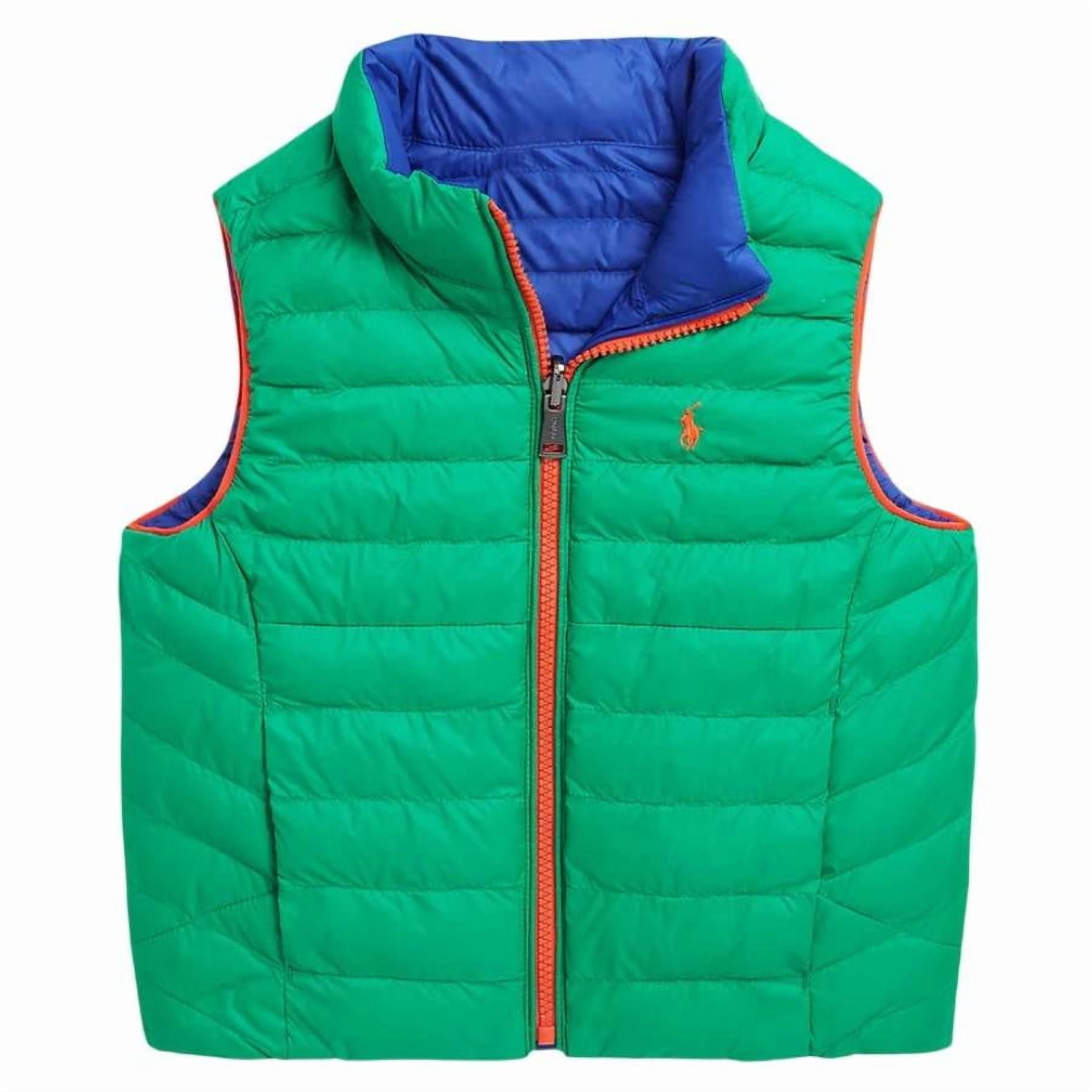 Polo Ralph Lauren Kids Reversible Terra Puffer Vest, Size 6Y 