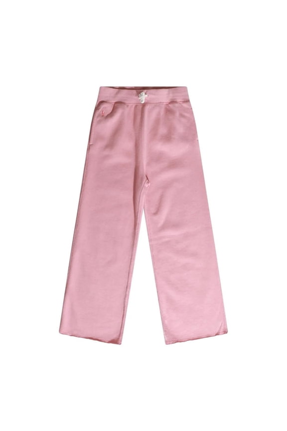 Kids Wide-Leg Lounge Trousers, Size 6Y