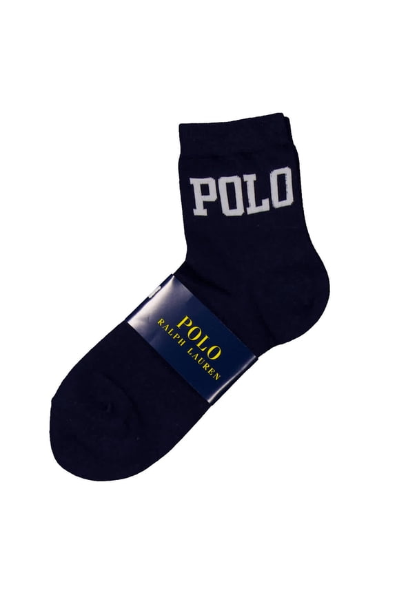 Logo Cotton Blend Quarter Socks