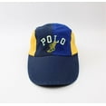 thumbnail image 1 of Polo Ralph Lauren Long Bill Blue Yellow Wing Twill Ball Cap Hat S/M, 1 of 4