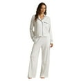 thumbnail image 1 of Polo Ralph Lauren Long-Sleeve Jersey Pajama Set - 4P0229 (White Cloud, L), 1 of 3