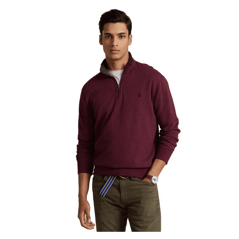 ★★POLO RALPH LAUREN★★ Luxury Jersey Quarter Zip Pullover Luxury Jersey Quarter-Zip Pullover | Ralph Lauren