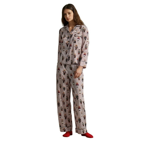 Polo Ralph Lauren Madison Pajama Set - 4P0704 (Bear Red, R2948, L)