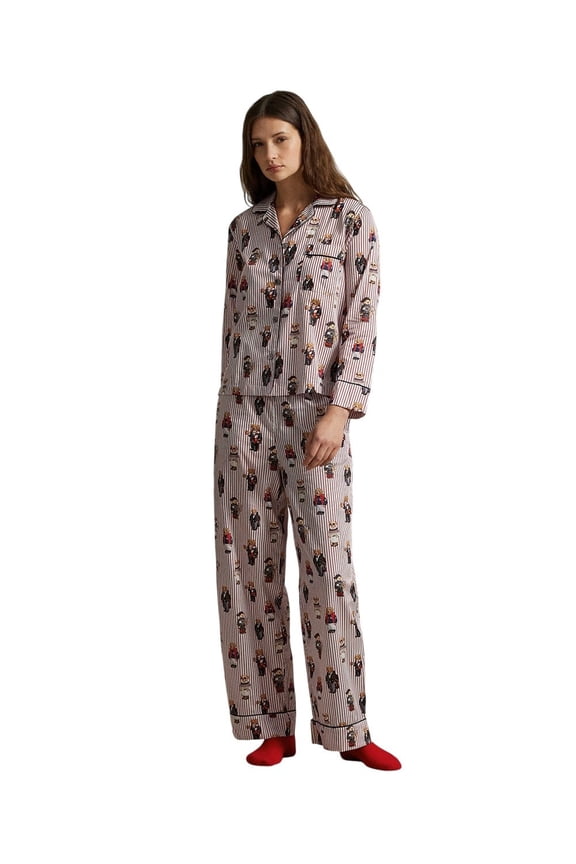 Madison Pajama Set - 4P0704 (Bear Red, R2948, L)