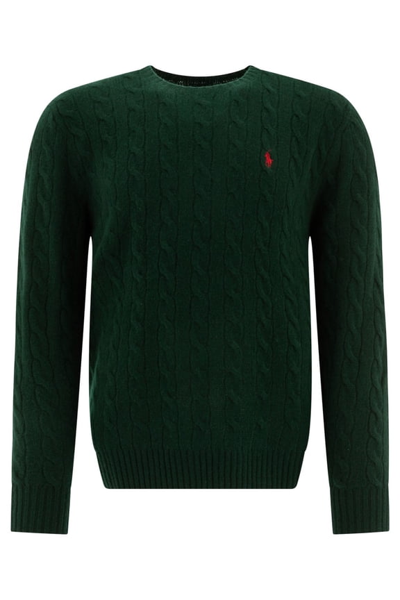 Male Pony Sweater Green Sizes standard XXXS-7XL