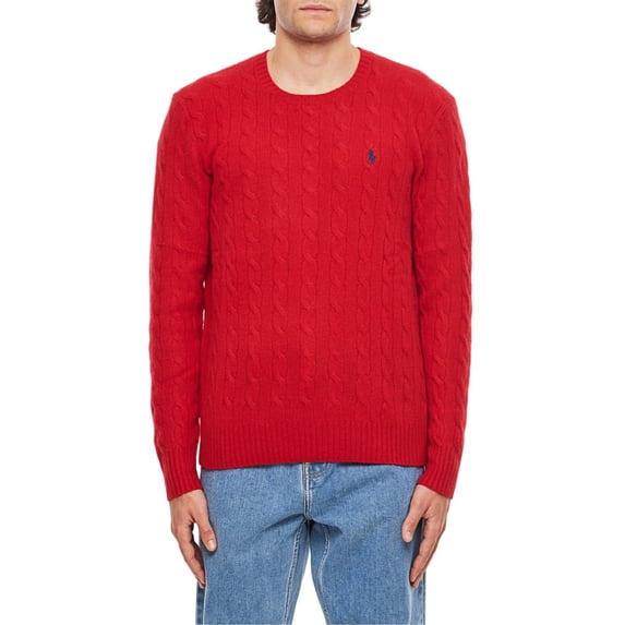 Polo Ralph Lauren Cable-Knit Sweater With Classic Crew Neckline (Men's)