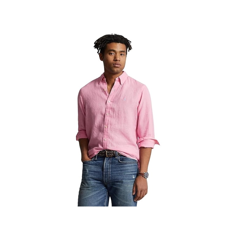 polo ralph lauren pink dress shirt Amazon.com: Polo Ralph Lauren Classic Fit Oxford Shirt Pink LG : Clothing, Shoes & Jewelry