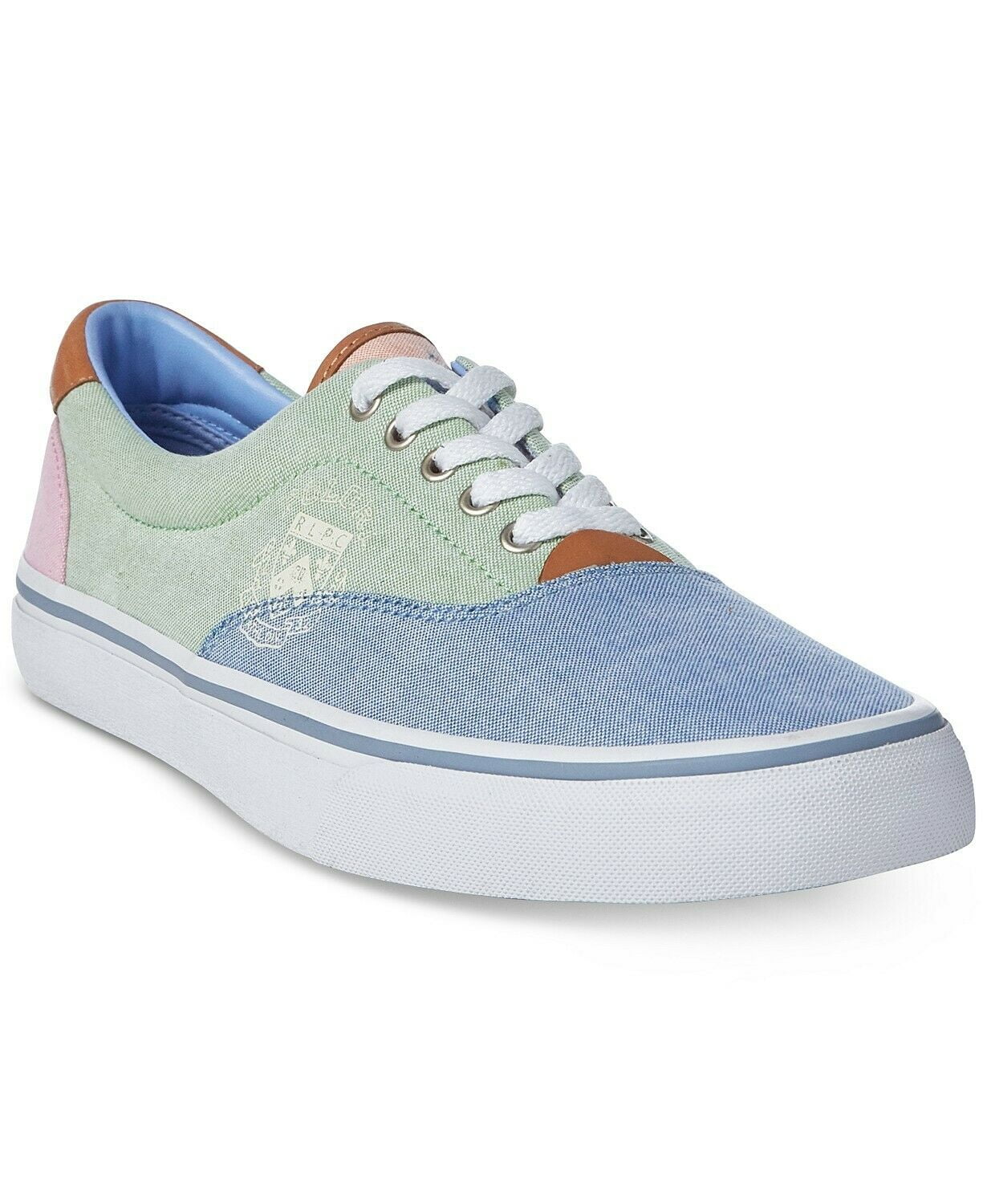 Polo ralph lauren top thorton washed madras sneaker