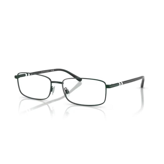 Polo Ralph Lauren Men's 0Ph1235 Rectangular Black Eyeglasses Green