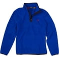 thumbnail image 1 of Polo Ralph Lauren Men's 1/4 Snap Long Sleeve Jacket Fleece (Blue, XX-Large, 2XL), 1 of 3