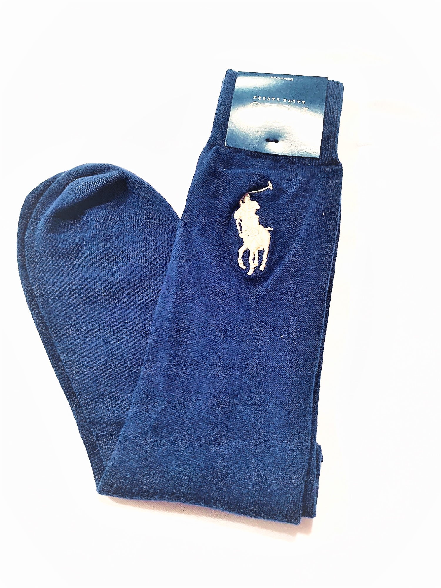 Navy blue polo socks best sale