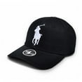 thumbnail image 1 of Polo Ralph Lauren Men's Adjustable Casual Baseball Cap, Black, 1 of 4