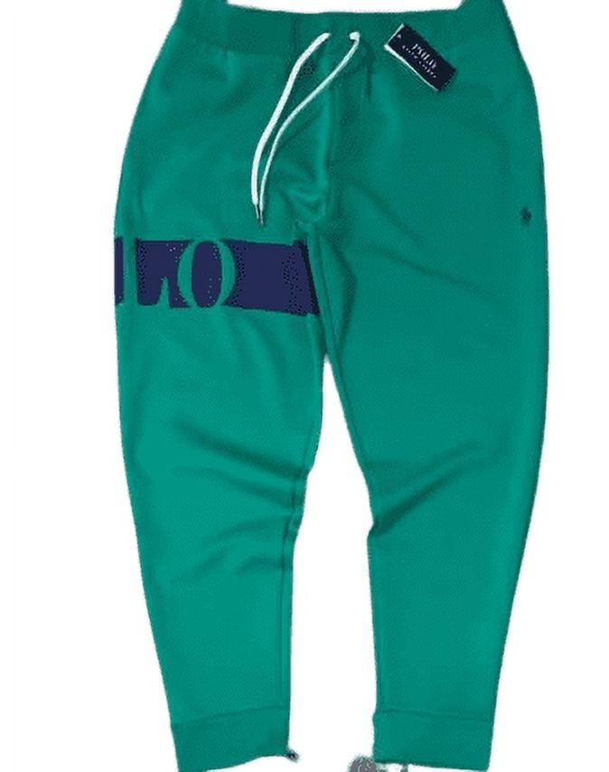Polo Ralph Lauren Men's Big & Tall Green Double Knit Graphic