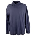 thumbnail image 1 of Polo Ralph Lauren Men's Big & Tall Jersey Shawl Collar Sweater 4LT 4XLT Blue, 1 of 5