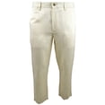 thumbnail image 1 of Polo Ralph Lauren Men's Big & Tall Straight Fit Linen-Blend Pants (35x30, Cream), 1 of 2