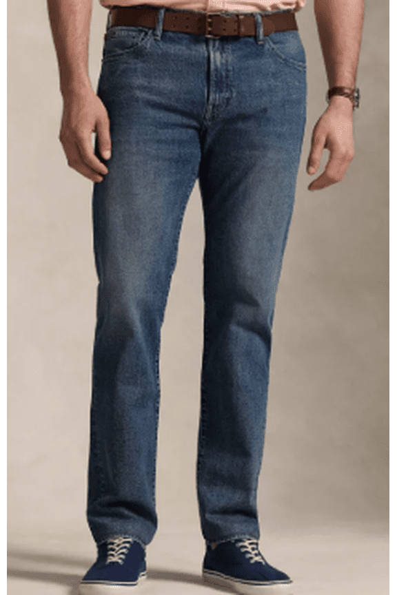 Men's Big & Tall Varick Slim Straight Stretch Jeans, 44Bx32