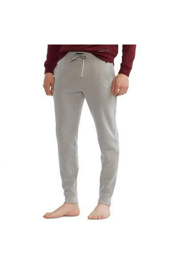 Men's Brushed Fleece Jogger Pajama Pants - Andover Heather