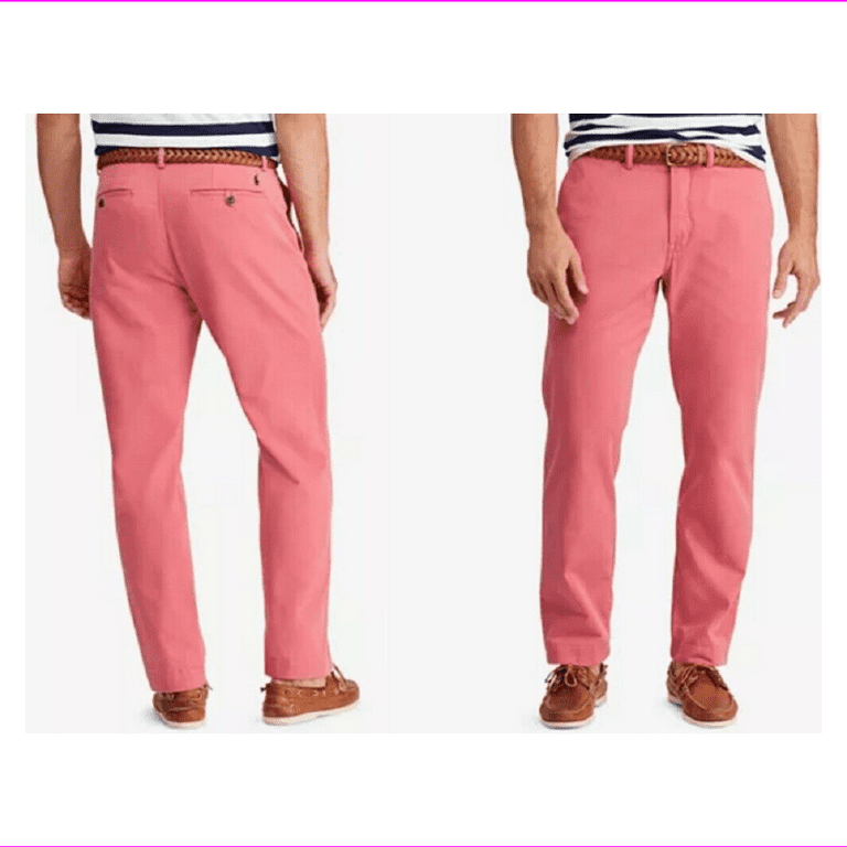 Polo Ralph Lauren Men s Classic Fit Bedford Chino Pants Adirondack Berry 30 x 30
