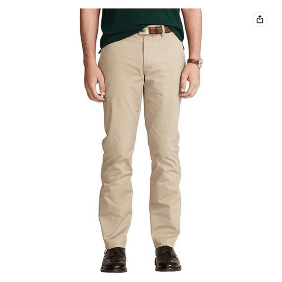Polo Ralph Lauren Men's Classic-Fit Bedford Chino Pants, KHAKI, 32*30