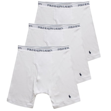 Polo Ralph Lauren Men's Classic Fit Cotton Moisture Wicking Boxer Briefs