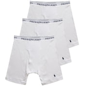 Polo Ralph Lauren Mens Classic Fit Cotton Moisture Wicking Boxer Briefs