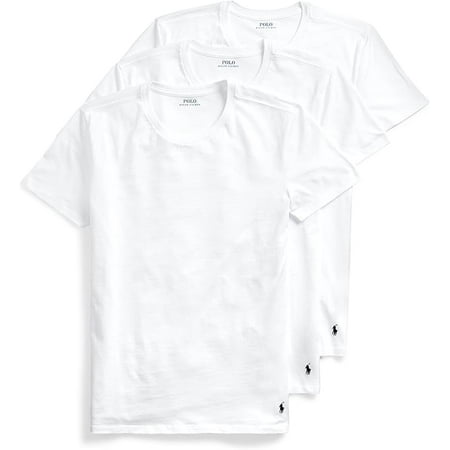 Polo Ralph Lauren Men's Classic Fit Crewneck Shirt (3 Pack)