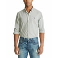 thumbnail image 1 of Polo Ralph Lauren Men's Classic Fit Garment Dyed Oxford Shirt Beige Grey Size XL, 1 of 2
