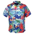 thumbnail image 1 of Polo Ralph Lauren Men's Classic Fit Hoffman Print Camp Shirt Sea Breeze XL, 1 of 5