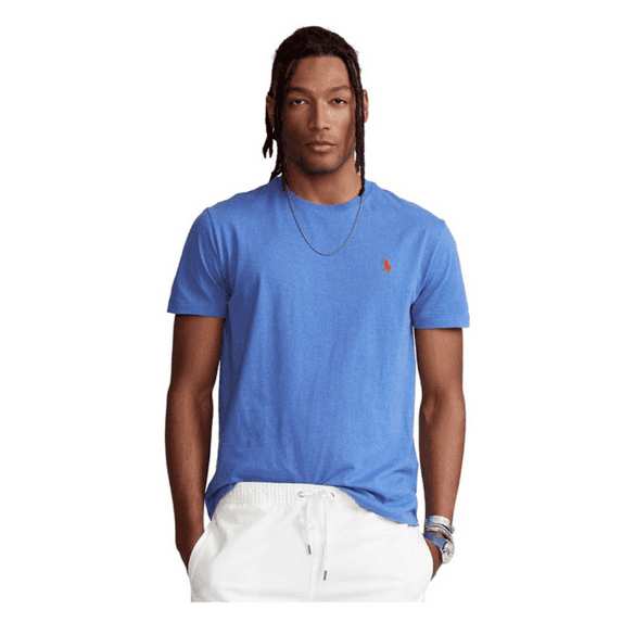 Polo Ralph Lauren Men's Classic Fit Jersey T-Shirt - Dockside Blue Heather,M