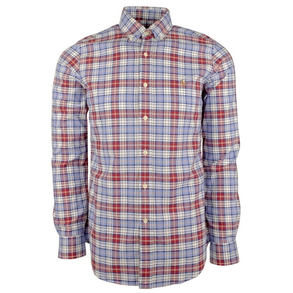 Polo Ralph Lauren Men's, Classic Fit Long Sleeve Shirt, Multi, S